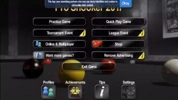 Pro Snooker Скриншот 1