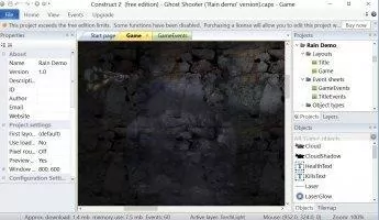 Construct 2 Скриншот 2