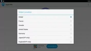 SuperVPN Free Скриншот 5