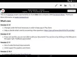 OpenDocument Reader Скриншот 1