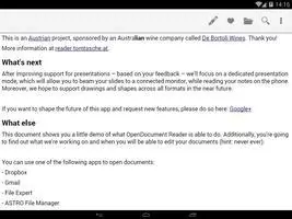 OpenDocument Reader Скриншот 7