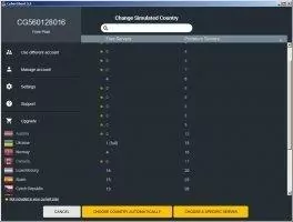 CyberGhost VPN Скриншот 2