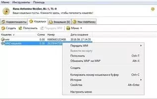 Webmoney Keeper WinPro Скриншот 3