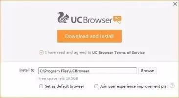 UC Browser Скриншот 1