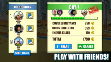 Mad Day - Truck Distance Game Скриншот 3