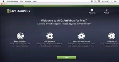 AVG AntiVirus Free Скриншот 1