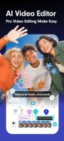YouCam Video AI Video Editor Скриншот 1