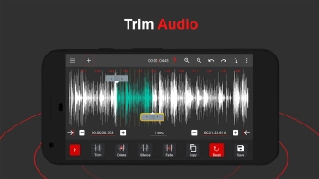 AudioLab Audio Editor Recorder Скриншот 1