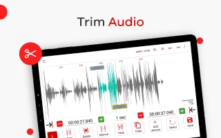 AudioLab Audio Editor Recorder Скриншот 2