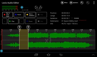 Lexis Audio Editor Скриншот 2