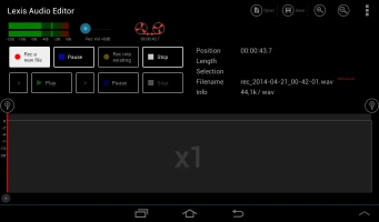 Lexis Audio Editor Скриншот 3
