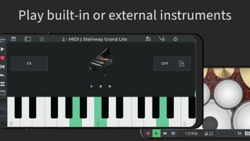 n-Track Studio DAW Make Music Studio Скриншот 4