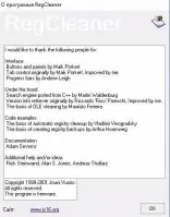 RegCleaner Скриншот 1