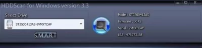HDDScan Скриншот 1