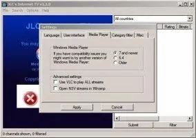 JLCs Internet TV Скриншот 5