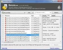 Recuva Скриншот 1