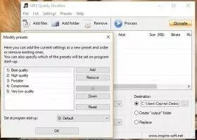MP3 Quality Modifier Скриншот 3