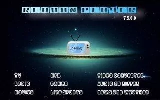 Readon TV Movie Radio Player Скриншот 1