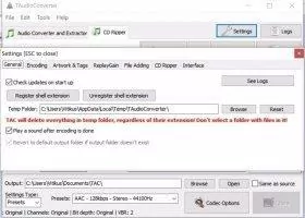 TAudioConverter Скриншот 5