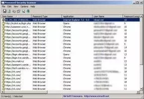 Password Security Scanner Скриншот 1