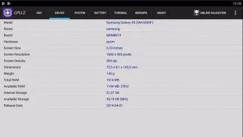 CPU-Z Скриншот 2